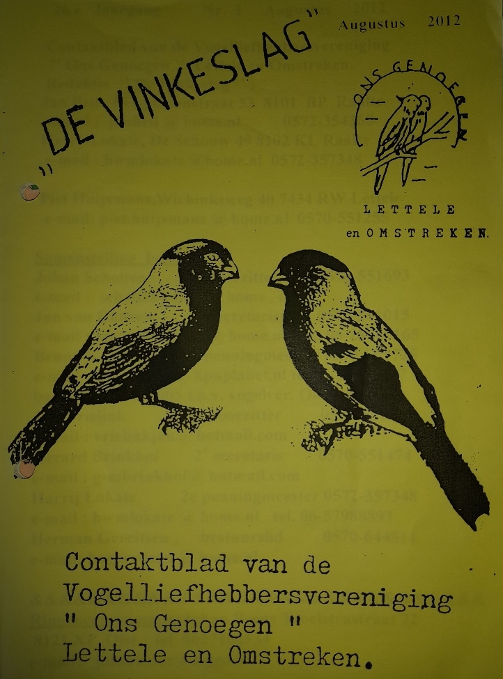 Nostalgie vinkenslag